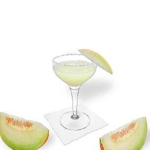 Eine weitere grossartige Option für Frozen Melon Margarita, eine Cocktailschale.
